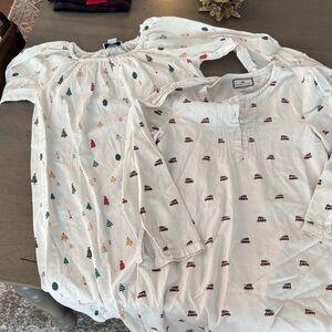 Petite plume holiday Pajama Nightgown Set size 10